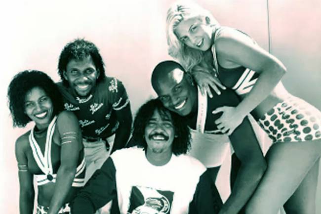Antiga formação do É o Tchan (Foto: Reprodução)