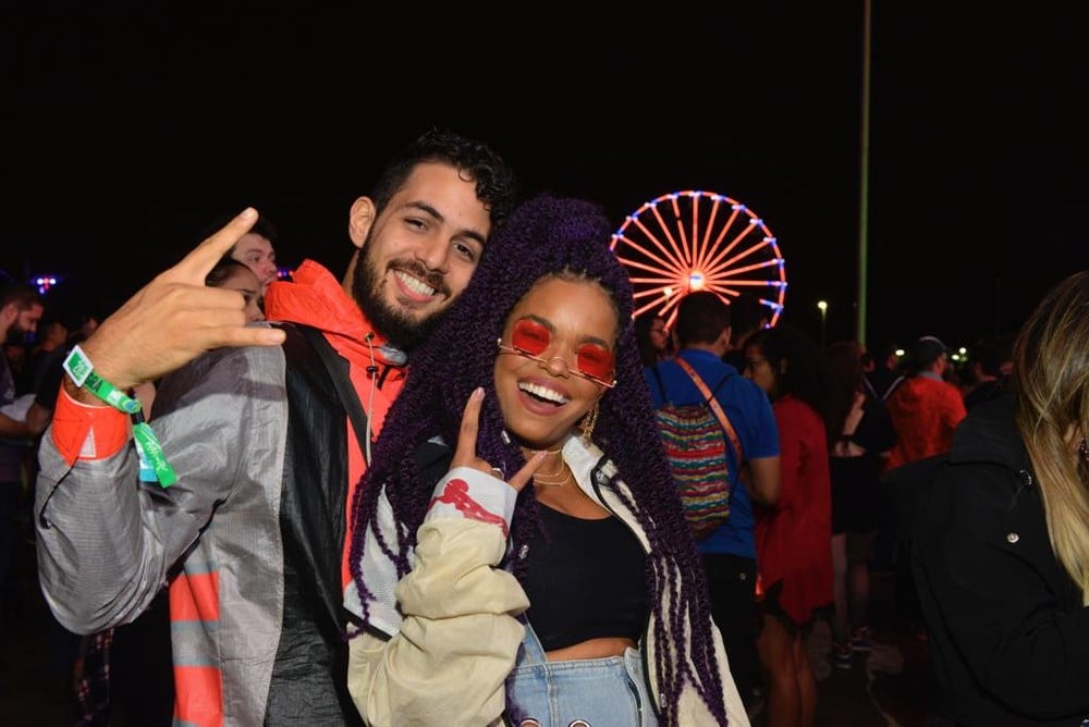 Jeniffer Nascimento e o marido, Jean Amorim ( Foto: Fábio Cordeiro/Gshow)