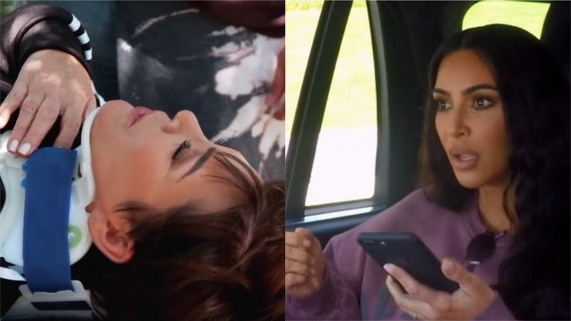 Kris Jenner é atacada pelo segurança da filha, Kim Kardashian e passa por apuros (Foto: Reprodução)
