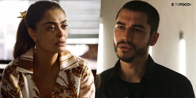 Maria da Paz e Camilo se encontraram em A Dona do Pedaço