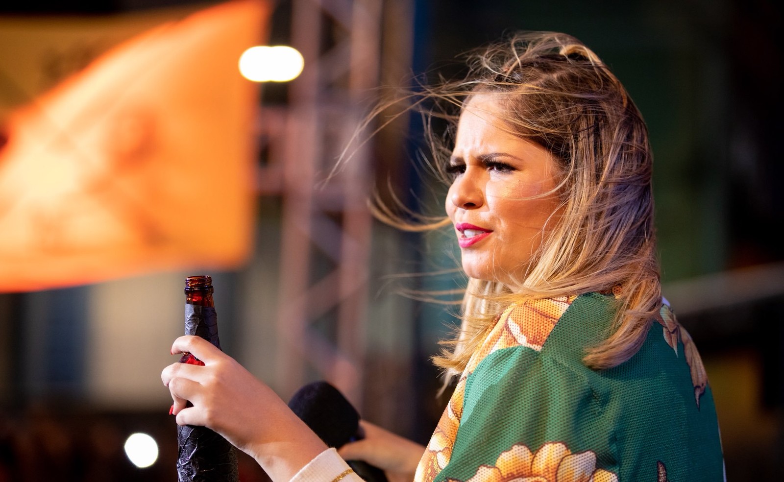 A cantora Marília Mendonça mencionou as músicas sobre amantes (Foto: Reprodução)