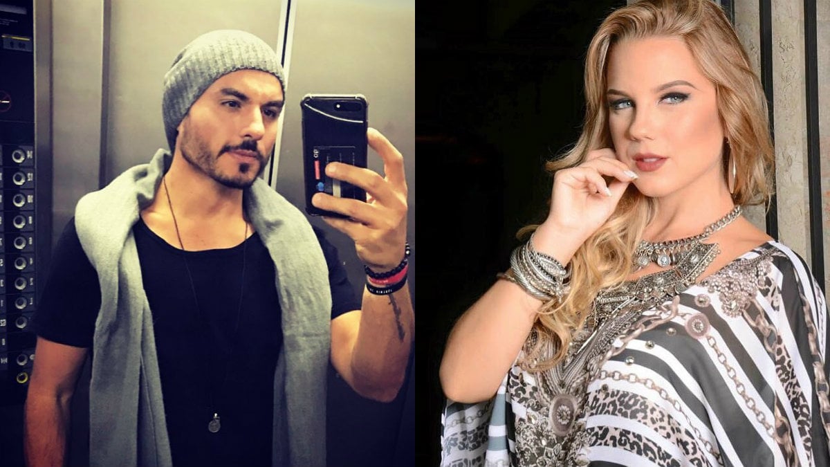 Carlinhos Silva, ex de Sabrina Sato, e Aline Hauck (Foto: Reprodução)