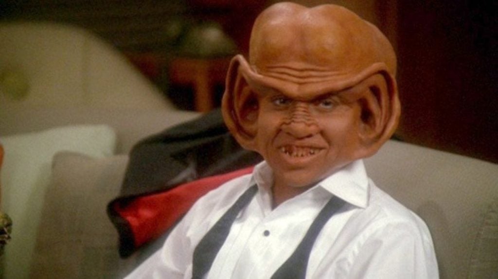 Ator interpreta o personagem Nog em Star Trek (Foto: Divulgação)