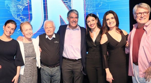 Sérgio Chapelin foi um dos primeiros âncoras do Jornal Nacional na Globo (Reprodução)