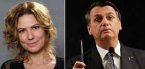 Patrícia Pillar crítica Bolsonaro por ele tirar foto com uma criança segurando uma arma (Foto: Reprodução)