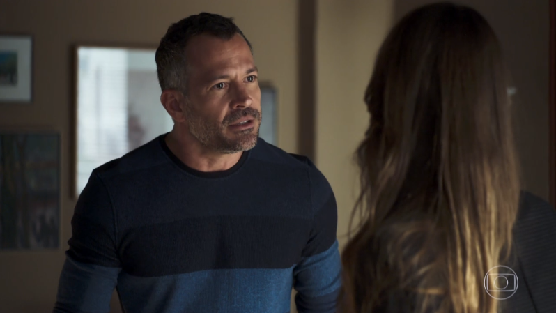 Agno (Malvino Salvador) e Fabiana (Nathalia Dill) em A Dona do Pedaço (Foto: Reprodução/Globo)