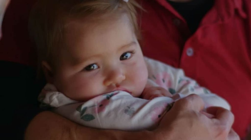 Adelaide Grace, filha de Miguel Cervantes, iria completar quatro anos (Foto: Divulgação)