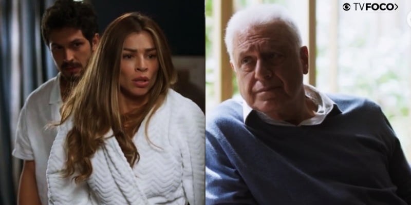 Alberto pega Paloma no quarto de Marcos em Bom Sucesso
