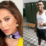 Anitta e o irmão mais velho, Felipe Terra (Foto: Reprodução)