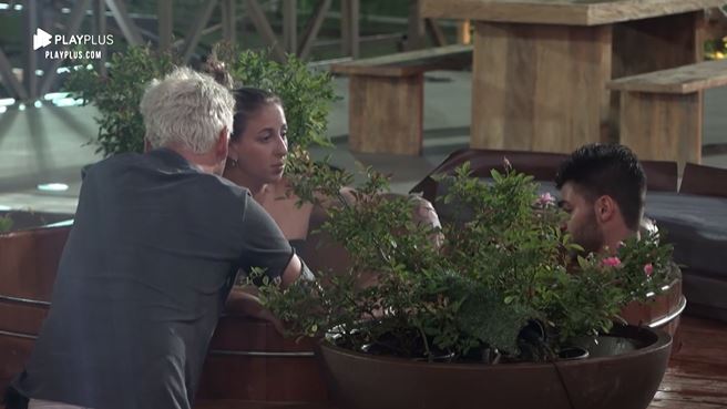Bifão, Viny Vieira e Netto falam sobre quem é planta em A Fazenda 11 (Reprodução: PlayPlus)