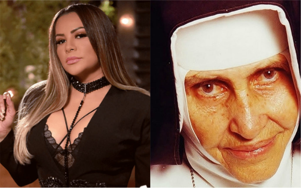 Márcia Fellipe criticou canonização da Irmã Dulce e foi detonada (Foto: Divulgação / Montagem / TV Foco)