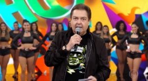 O apresentador do Domingão do Faustão, da Globo (Foto: Reprodução/Globoplay)