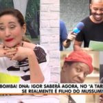 Igor Palhano, Sonia Abrão, Mussum (Foto: Reprodução/RedeTV!)