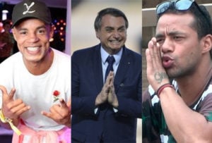 Jonathan Haagensen cita Bolsonaro Dado Dolabella e Théo Becker para detonar o irmão Phellipe Haagensen no Rock in Rio (Montagem: TV Foco)