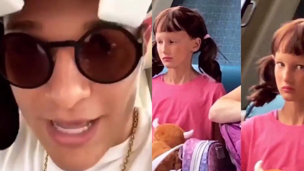 MC Gui ri,humilha e constrange garotinha (que segundo site está com câncer) Imagem: Instagram
