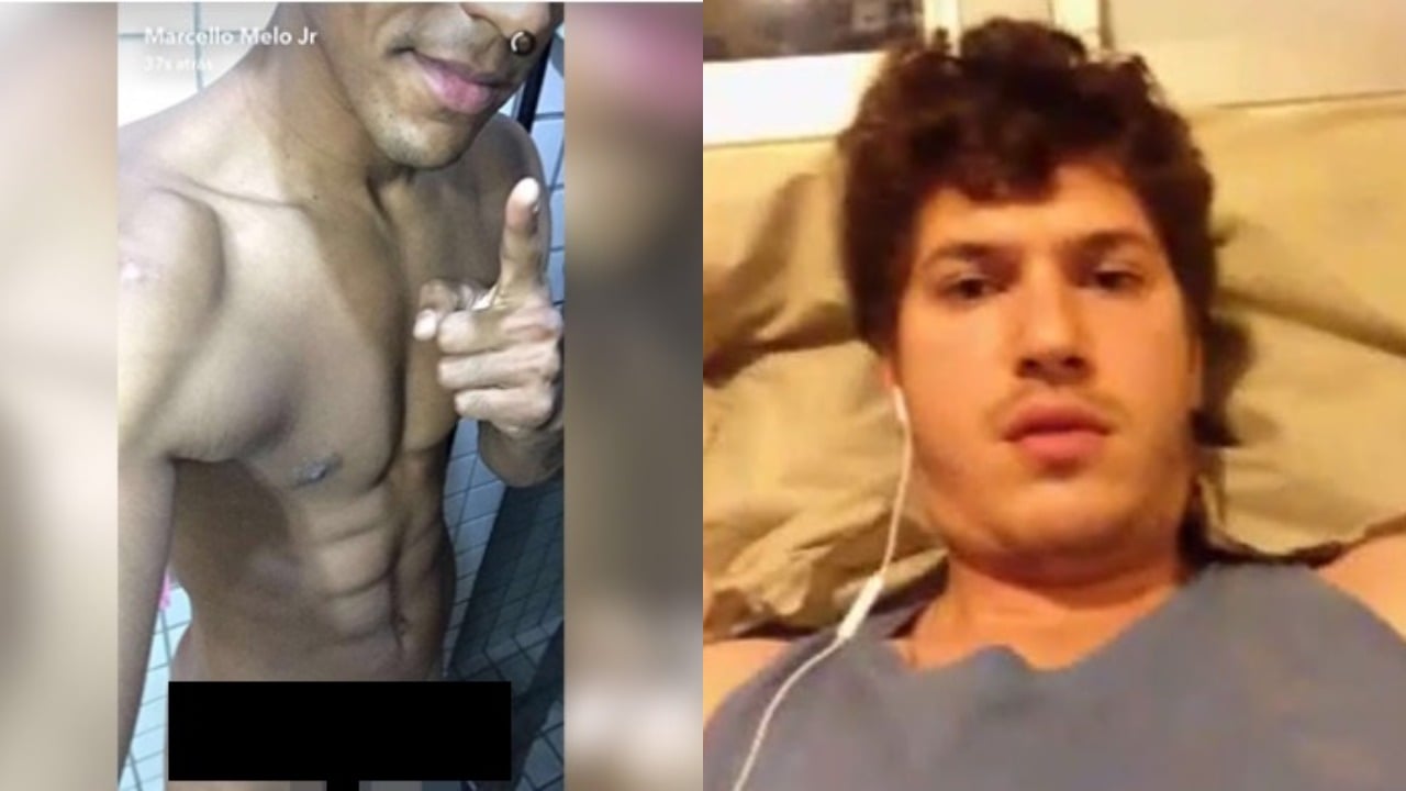 Marcello Melo Jr. e Caio Paduan (Foto: Reprodução)