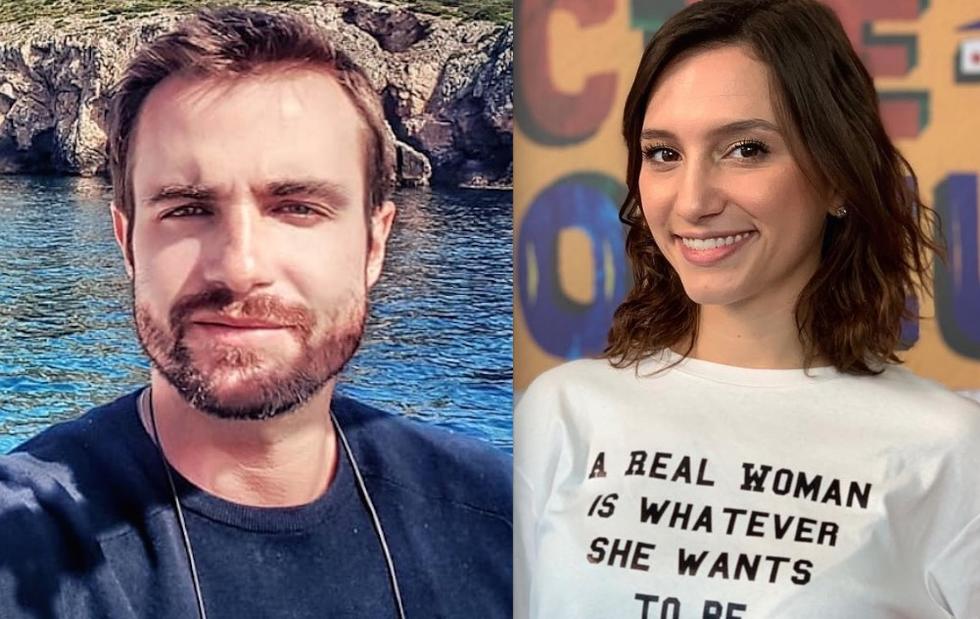 O ex-galã de Malhação, Max Fercondini e a atriz Bianca Comparato (Montagem: Reprodução)