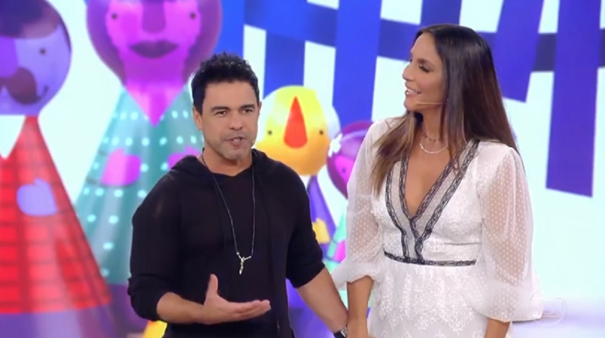 Zezé Di Camargo e Ivete Sangalo (Foto: Reprodução/Globoplay)