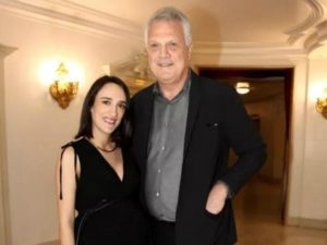 Pedro Bial e sua esposa, Maria Prata (Foto: Reprodução)