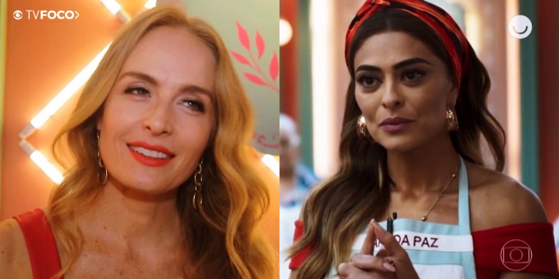 Angélica e Maria da Paz em A Dona do Pedaço