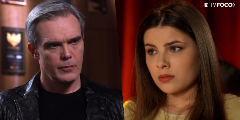 Pendleton e Luísa juntos em As Aventura de Poliana?