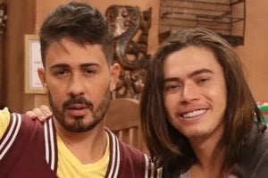 Whindersson Nunes e Carlinhos Maia faziam o reality Os Roni juntos (Foto: Reprodução)