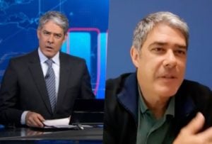 William Bonner teve sua intimidade invadida por jornalista (Reprodução)