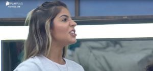 Hariany Almeida declara que caso saia de A Fazenda, a audiência do reality vai acabar (Foto: Reprodução/PlayPlus)