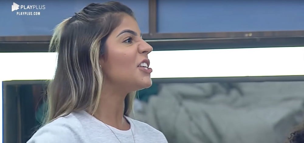 Hariany Almeida declara que caso saia de A Fazenda, a audiência do reality vai acabar (Foto: Reprodução/PlayPlus)