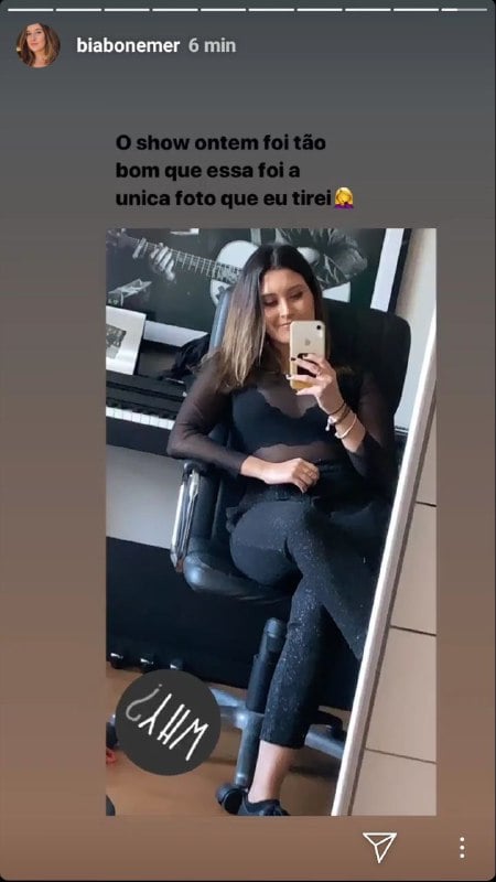 Filha de William Bonner e Fátima Bernardes abusou da ousadia (Foto: Reprodução/ Instagram)