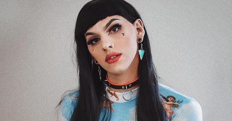 Drag queen Estanislao, mais conhecido como Dyhzy (Foto: Reprodução)