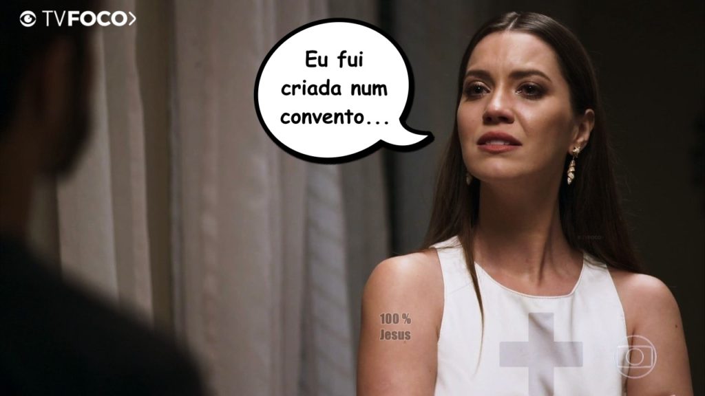 Fabiana roubou a atenção por seu bordão em A Dona do Pedaço