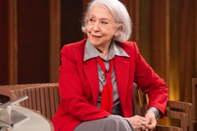 Fernanda Montenegro participa do Conversa com Bial na Globo (Imagem: Reprodução)