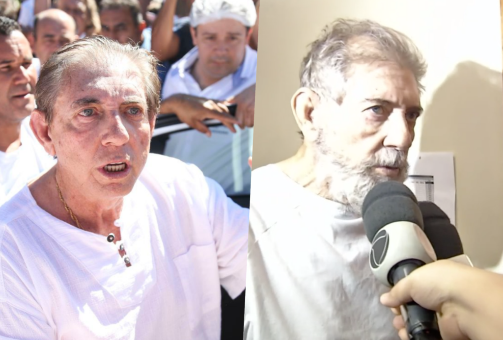 João de Deus perdeu 37 quilos desde que foi preso pelos crimes de abuso sexual (Foto reprodução)
