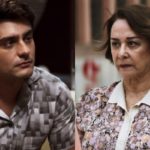 Leandro e Evelina em cena de A Dona do Pedaço (Foto: Montagem/TV Foco)