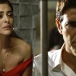 Maria da Paz de A Dona do Pedaço desaba ao ver Régis na cadeia (Foto: Montagem/TV Foco)
