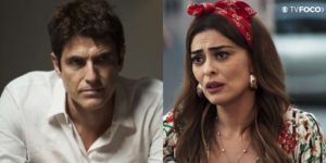 Maria da Paz e Régis são ex marido e mulher de A Dona do Pedaço (Foto: Montagem/TV Foco)