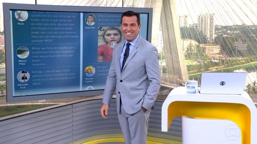 O apresentador da Globo, Rodrigo Bocardi agitou a internet ao falar sobre Ivete Sangalo (Foto: Reprodução)