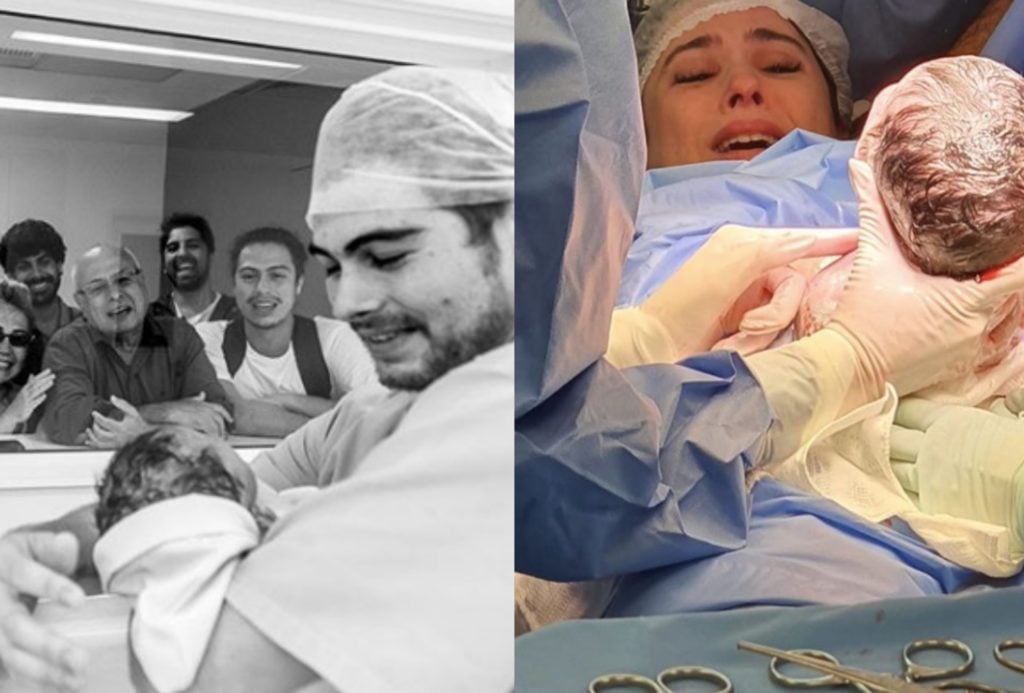 Rafael Vitti e Tata Werneck anunciaram a chegada da primeira filha. Foto: Reprodução