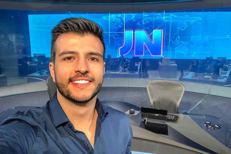 Matheus Ribeiro, âncora do JN (Foto: Divulgação)