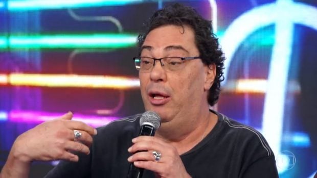 O comentarista esportivo da TV Globo Walter Casagrande. do time de elite da emissora ao lado de Galvão Bueno, Ronaldo Fenômeno e até a Copa do Mundo da Rússica com Arnaldo Cézar Coelho (Foto: Reprodução)