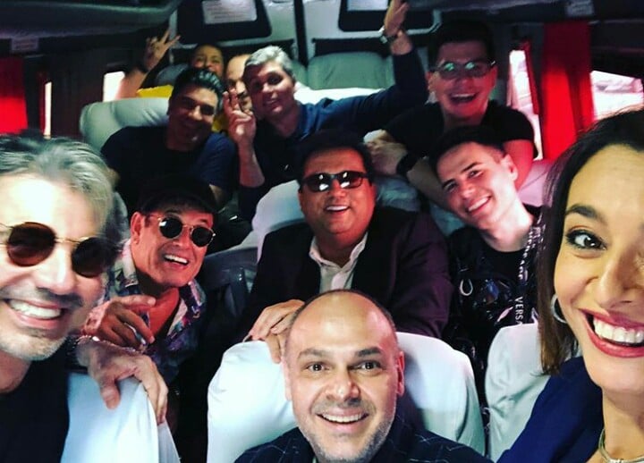 Cátia Fonseca, Sérgio Malandro, Luiz Bacci e famosos se reunem e chamam atenção em encontro inesperado (Foto:Reprodução /Instagram)