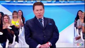 Silvio Santos apareceu mais 'gordinho' e deixou o público assustado