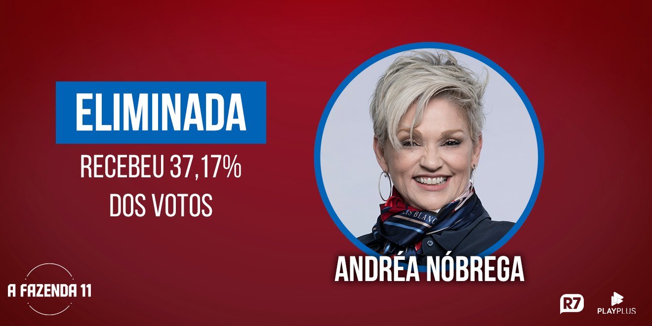 Andréa de Nóbrega foi eliminada em Roça história de A Fazenda 11 da Record contra Thayse Teixeira (Reprodução: Twitter/A Fazenda)