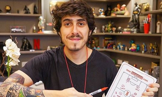 O famoso youtuber, ator e humorista brasileiro, Felipe Castanhari falou sobre sua participação no reality show da Globo, Big Brother Brasil 20 (Foto: Reprodução/Instagram)