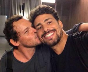 Cauã Reymond e Matheus Nachtergaele em cena de sexo no filme Piedade (imagem: Reprodução)