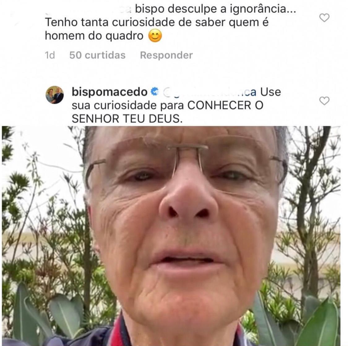 Edir Macedo, dono da Record (Foto: Reprodução/Instagram)