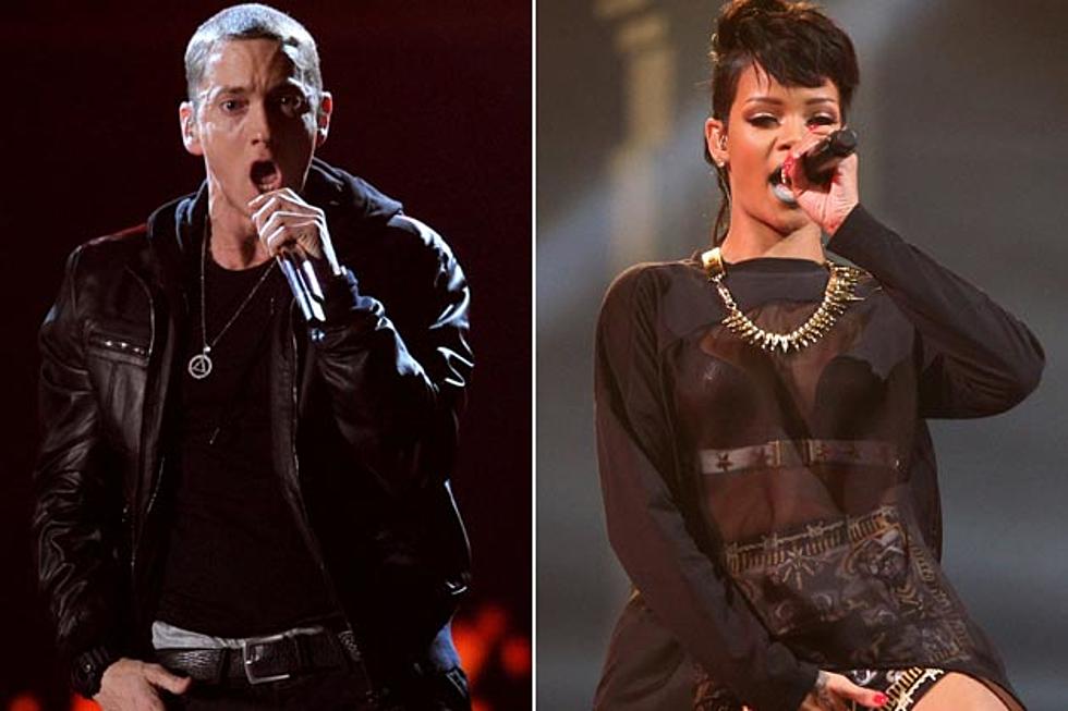 Eminem faz ameaça contra Rihanna e diz estar do lado de Chris Brown (Foto: Reprodução)