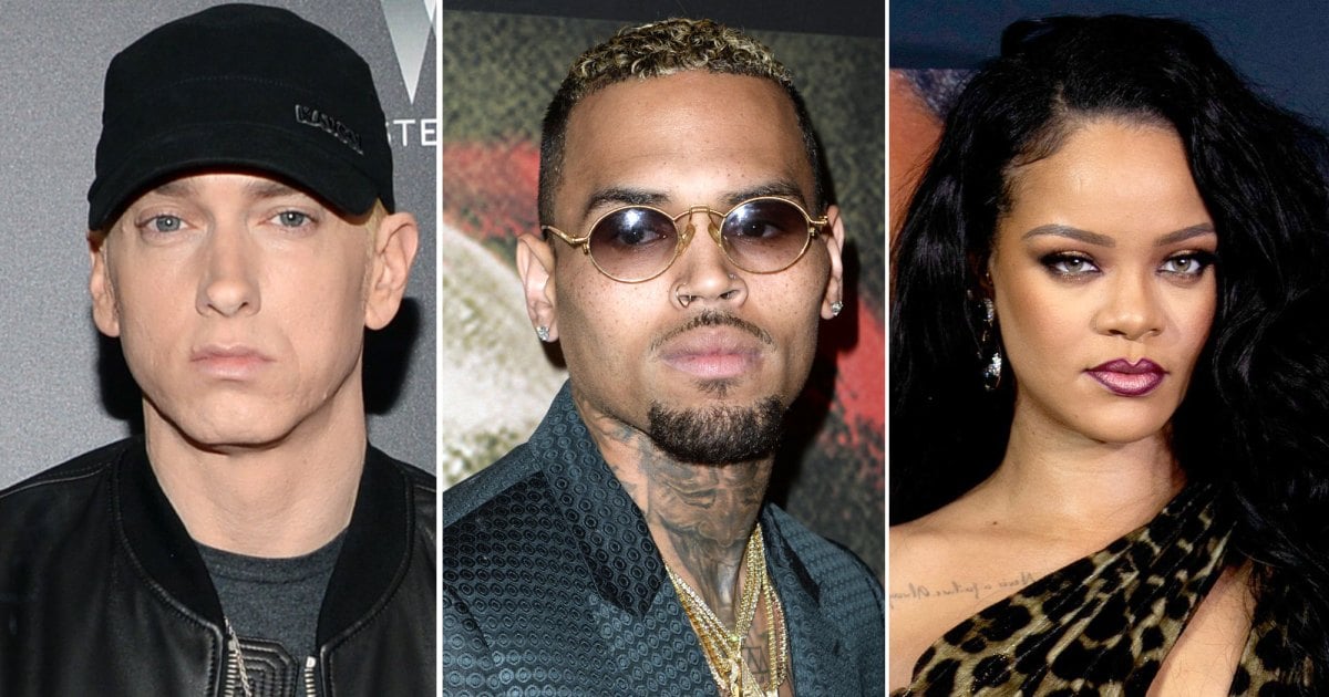 Eminem acusa Rihanna de passar DST para Chris Brown e polêmica é criada (Foto: Reprodução)