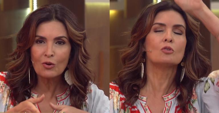 Fátima Bernardes conta o perengue que passou em avião imagem: reprodução)